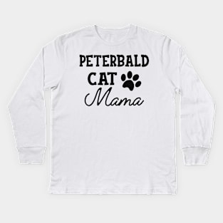 Peterbald Cat Mama Kids Long Sleeve T-Shirt